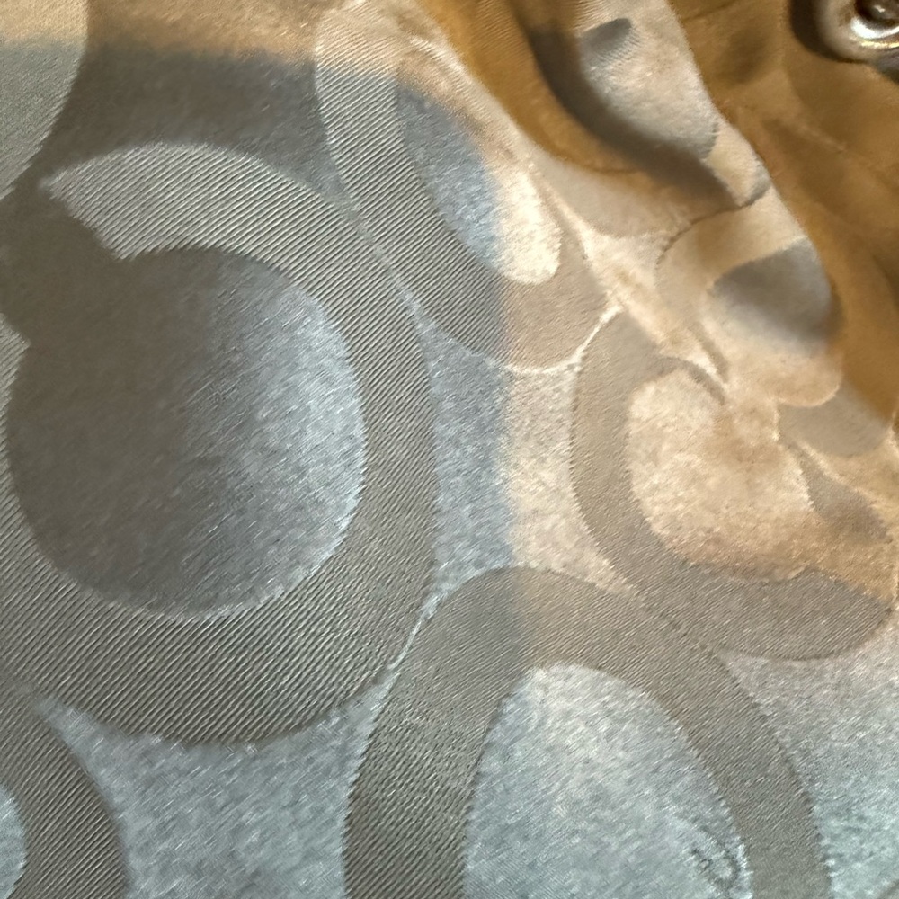 Coach Black and Gray Patterned Shoulder Bag. Vintage! - Picture 9 of 11